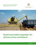 Kənd təsərrüfatı maşınları ilə işlərin yerinə yetirilməsi